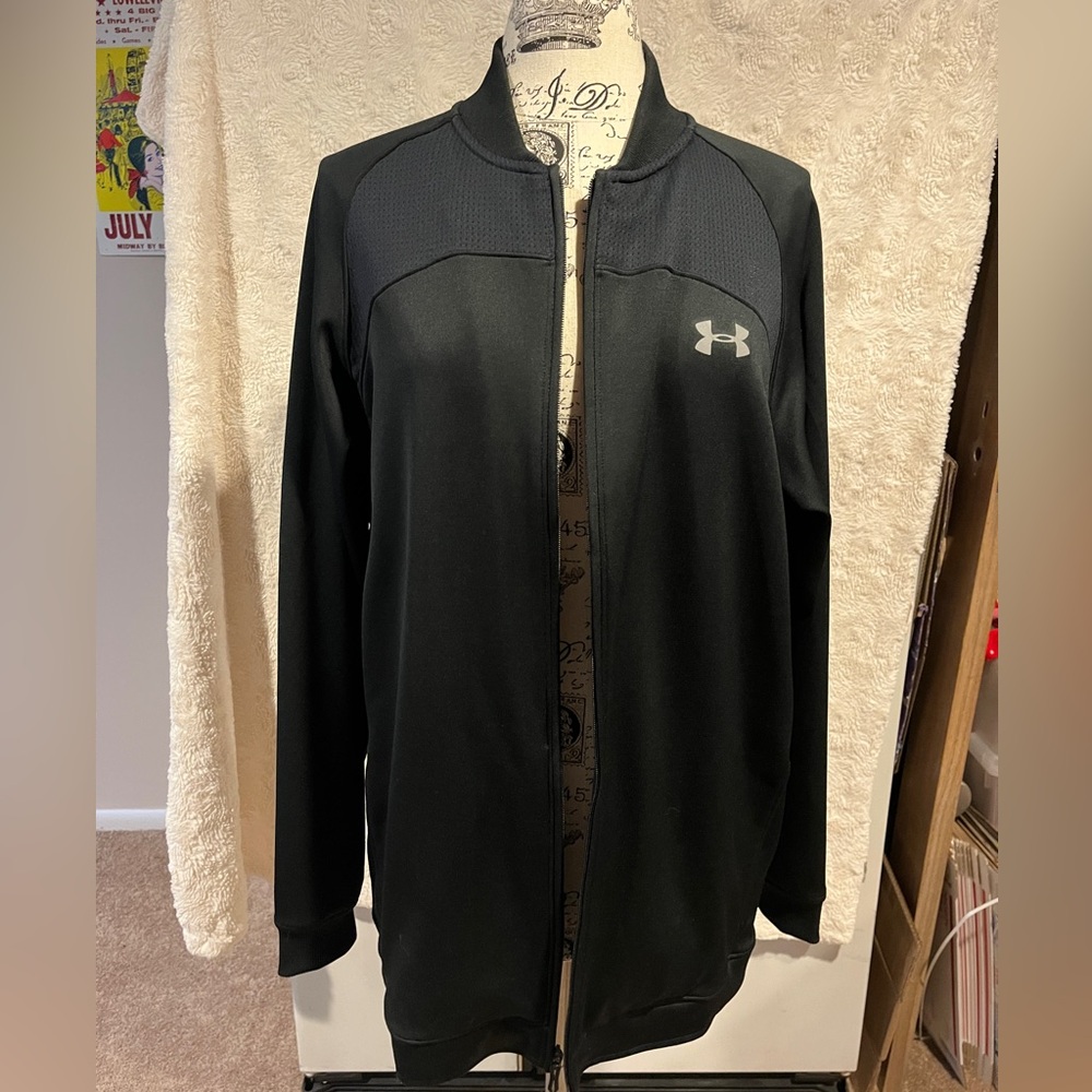 Under Armour Black Full-Zip Jacket